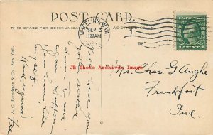 4 Postcards, Wheeling, West Virginia, High School Buildings Views