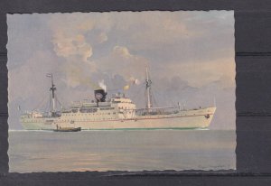 FRENCH SHIP,   AZROU , c1950 ppc., unused.