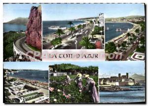 Postcard Modern Cap Roux Esterel Cannes Nice Juan Les Pins Antibes Collection...