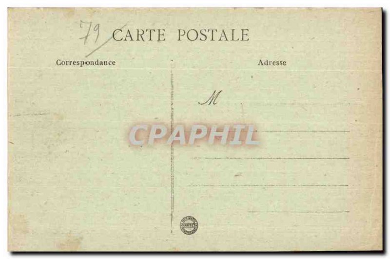 Old Postcard Niort General view