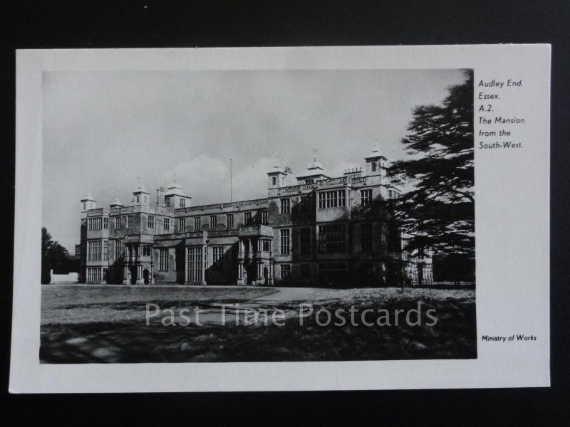 Essex: Audley End, The Mansion from South West, RP Old Postcard