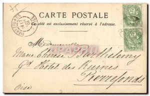 Old Postcard Paris Pantheon Luxembourg Champs Elysees