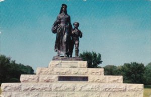 Pioneer Woman Statue Ponca City Oklahoma 1957