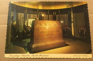 PC UNUSED INTERIOR OF THE LINCOLN TOMB, OAK RIDGE CEMETERY, SPRINGFIELD, ILL.