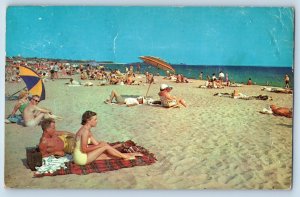 1958 Cape Cod Massachusetts MA Vintage Postcard Craigville Beach Antique Posted