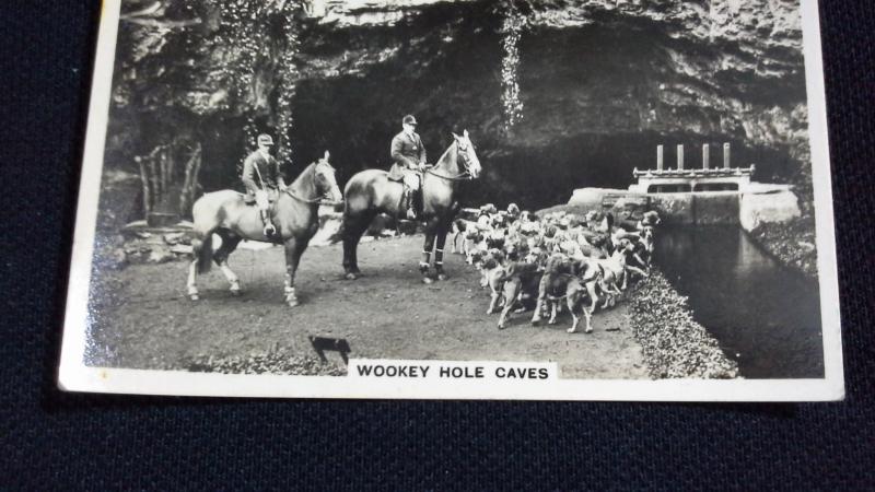 Senior Service Cigarette Card No 10 Sights Of Britain Wookey Hole Caves