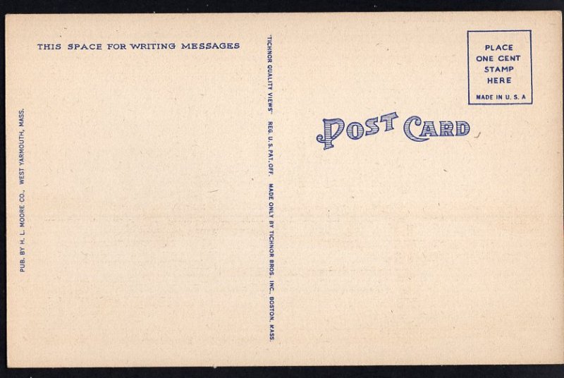 Massachusetts CAPE COD Rock Harbor Orleans - LINEN