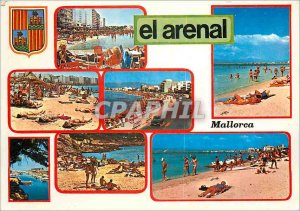 Postcard Modern Mallorca El Arenal