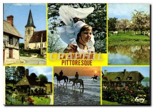 Modern Postcard Normandy Picturesque