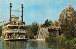 Disneyland,  Mark Twain Steamboat, Postally Used, Old Postcard,