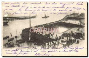 Old Postcard Le Havre Vue Generale The Quays