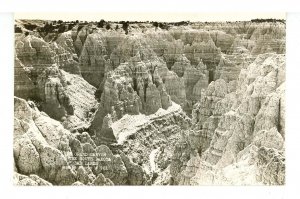 SD - Badlands Nat'l Monument, The Grand Canyon   RPPC