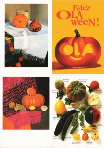 PUMPKINS, HALLOWEEN HOLIDAY 25 Modern Postcards (L5258)