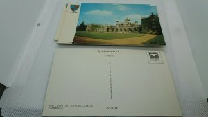 Job Lot Bulk Buy 12 x Vintage Postcards of St Johns College Oxford