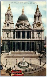 Postcard - St. Paul's Cathedral - London, England