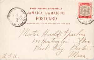 Typical Native Homestead Jamaica W.I. c1906 Postcard E41