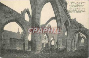 Postcard Old Batz (I L) Ruins of the Chapel of Our Lady of Mulberry (XV and X...