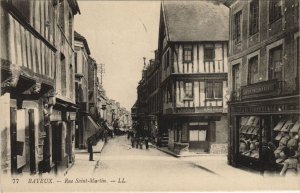 CPA BAYEUX Rue Saint-Martin (1227973)