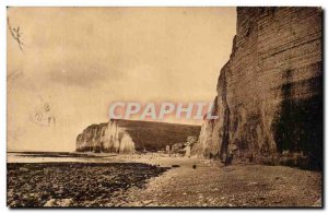 Postcard Old Petites Dalles Cliffs Outlook