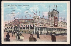 New Jersey ATLANTIC CITY Steeple Chase Pier - pm1920 - White Border