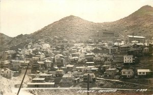 Postcard RPPC 1930s Arizona Jerome Birdseye View C-350 Cook AZ24-2410