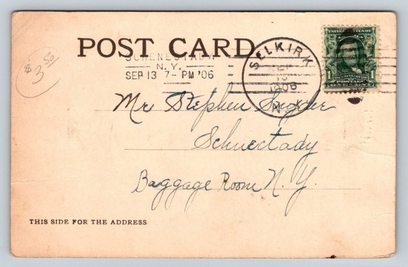 1906  Just Take Things As They Come    Postcard