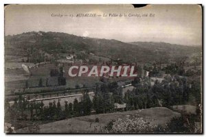 Old Postcard Aubazine La Vallee in Correze