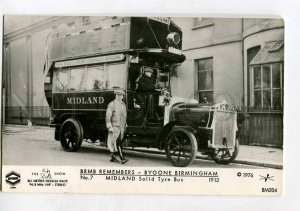 416239 UK BIRMINGHAM BUS Midland Old photo postcard