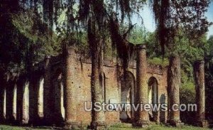 Ruins of Sheldon Church - Beaufort County, South Carolina SC  