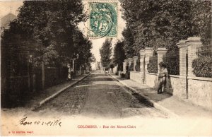 CPA Colombes Rue des Monts Clairs (1315386)