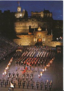 Scotland Postcard - Edinburgh - The Annual Military Tattoo - Ref TZ2976