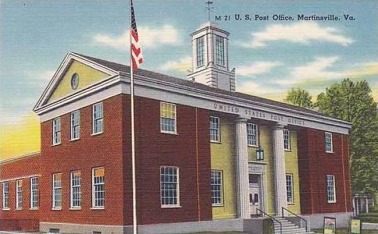 Virginia Martinsville U.S.Post Office