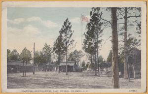 Columbia, S.C., Divisional Headquarters, Camp (Fort) Jackson US Army - 1918