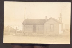 RPPC LIMON COLORADO RESIDENCE WINDMILL LL YOUNG REAL PHOTO POSTCARD