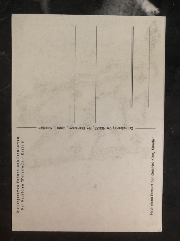 Mint Germany Patriotic Postcard Nachrichten Truppe Wehrmacht