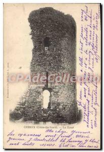 Postcard Old CESSON tower