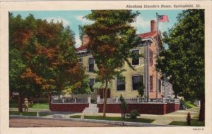 Abraham Lincoln's Home Springfield Illinois Curteich