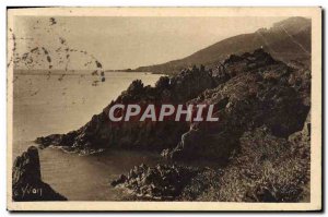 Old Postcard Cote d & # 39Azur Trayas Les Rochers