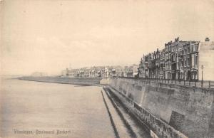 Vlissingen Netherlands Boulevard Bankert Waterfront View Antique Postcard J74540