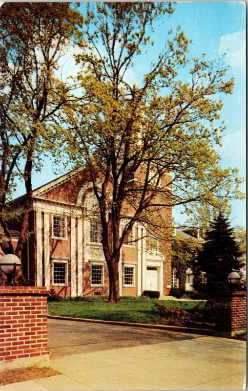 First Methodist Church Red Bank NJ New Jersey Postcard VTG UNP Dexter Vintage 