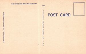 Vintage Postcard 1930's A Typical Army Chapel Fort Devens Massachusetts MA