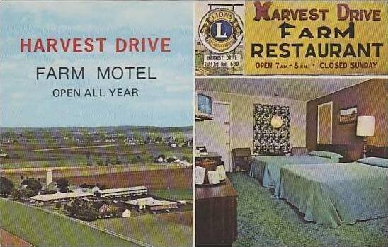 Pennsylvania Gordonville Harvest Drive Farm Motel