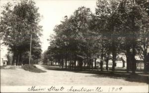 Ascutney? Ascutneyville VT Main St. c1910 Real Photo Postcard