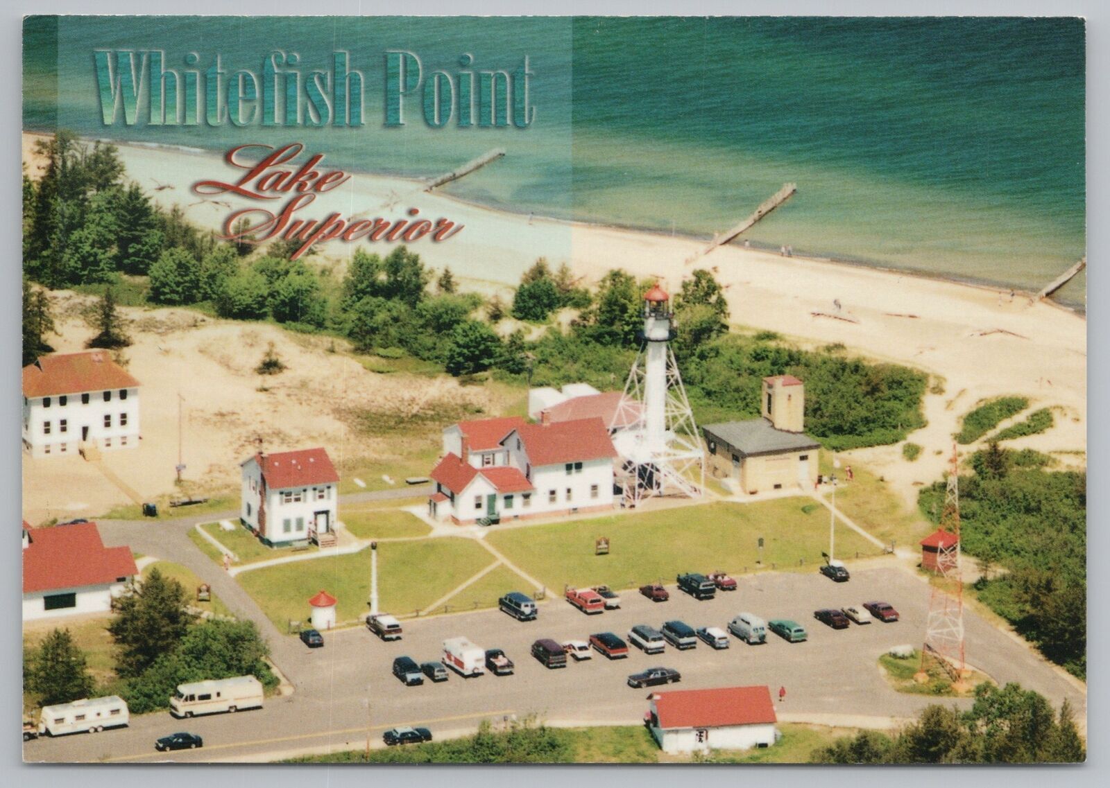 Lighthouse~Paradise MI~Birdseye Whitefish Point Cottages~Continental ...