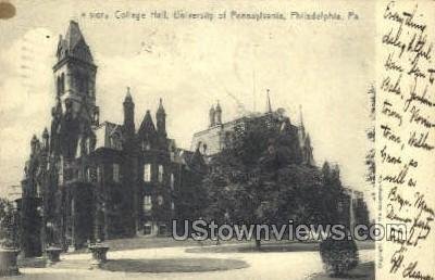 College hall university of Penn. - Philadelphia, Pennsylvania