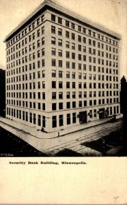 Minnesota Minneapolis Security Bank Building