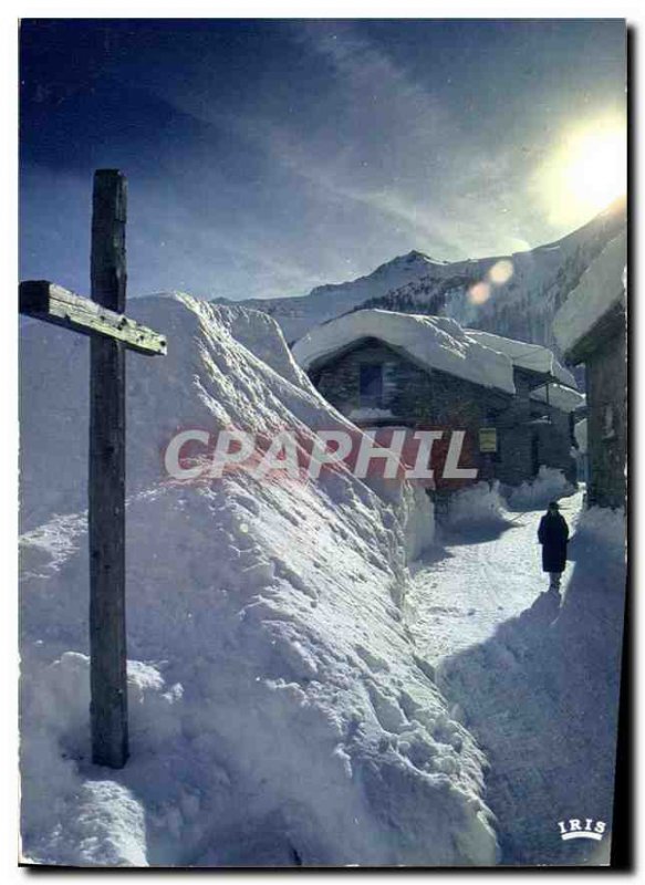 Postcard Modern Val d'Isere Savoie
