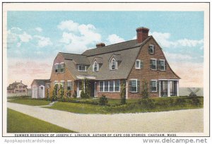 Massachusetts Cape Cod Chatham Summer Residence Joseph C Lincoln Author Of Ca...