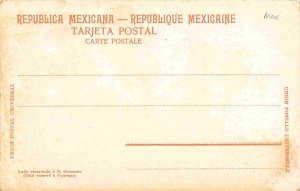 Mule Wagons Mexico 1909 postcard
