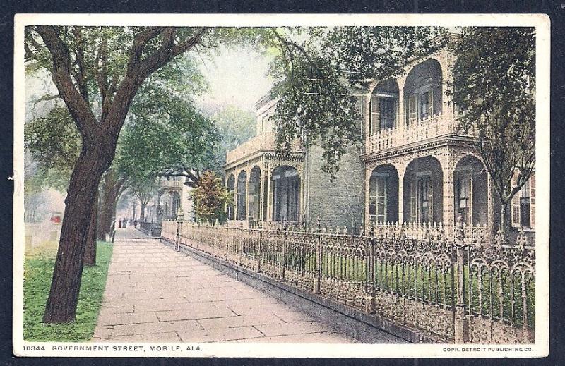 Government Street Mobile Alabama used c1914